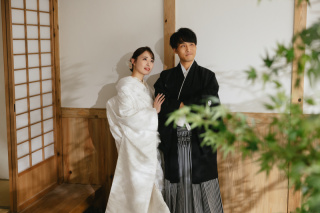 【和装】屋内庭園＋ハウススタジオ撮影