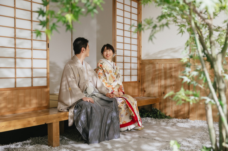 お話ししながら