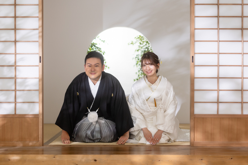 正座のショット！