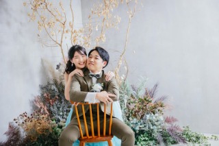 優しい笑顔に包まれて 〜ウェディングフォト in スタジオTVB広島〜