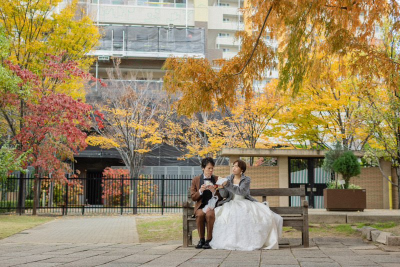 仲睦まじいおふたり