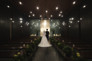 星降るチャペルロケーション