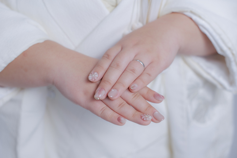 手元のショット