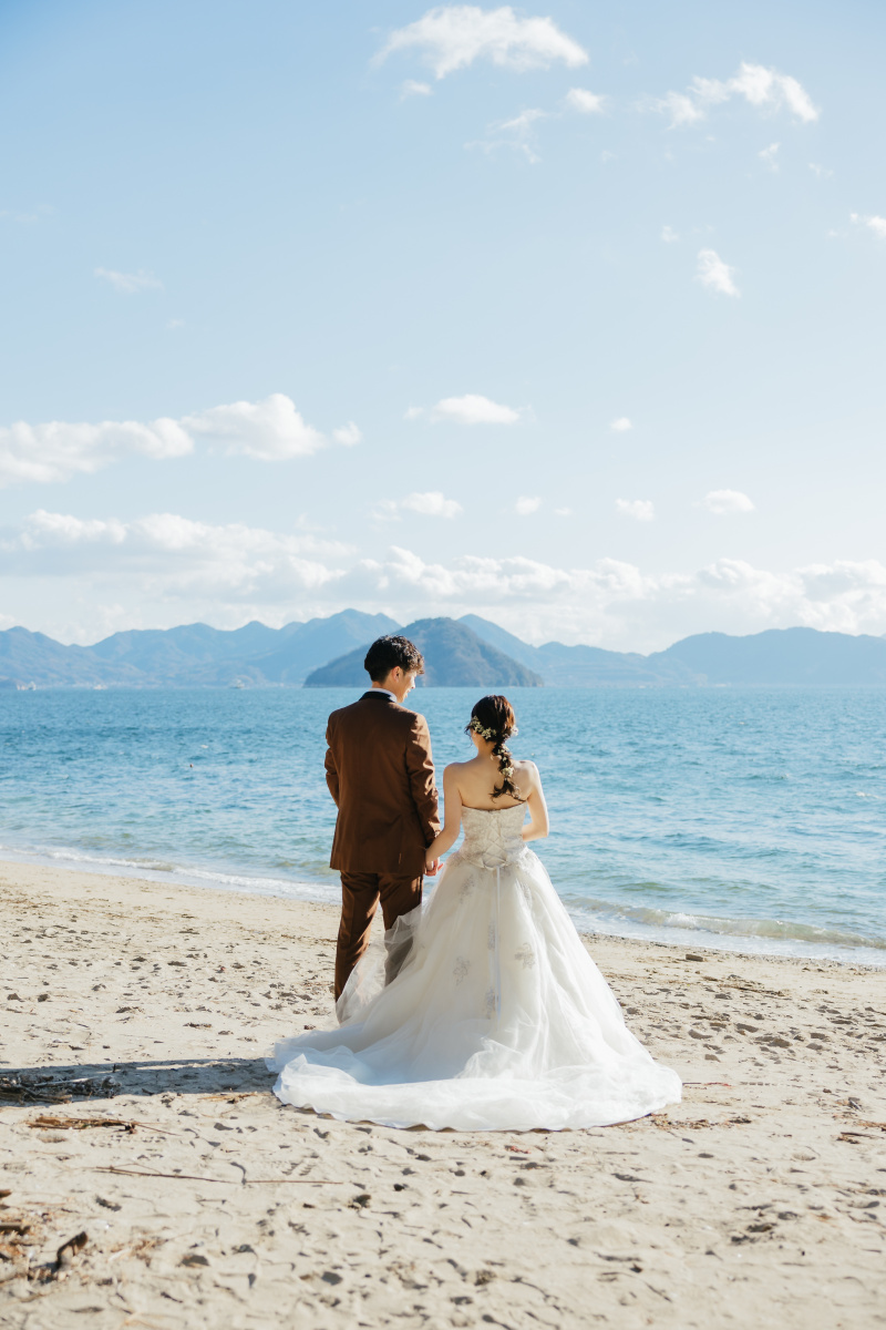 青い空と青い海！