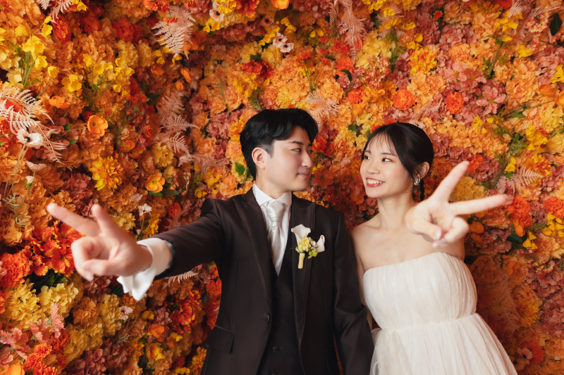 フラワーボックスで