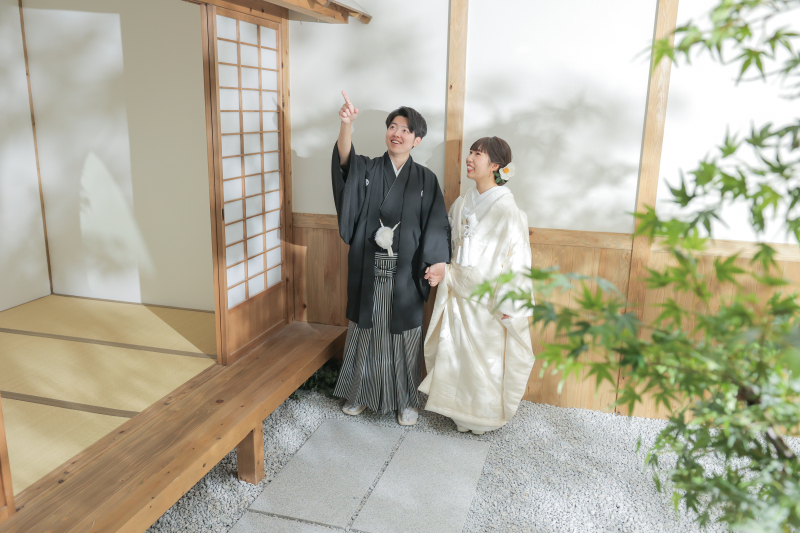 手繋ぎショット