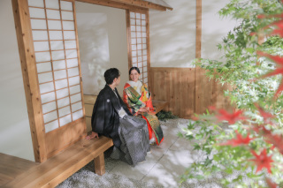 和装屋内庭園スタジオ