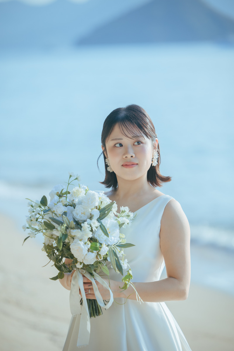 新婦様ソロショットです。