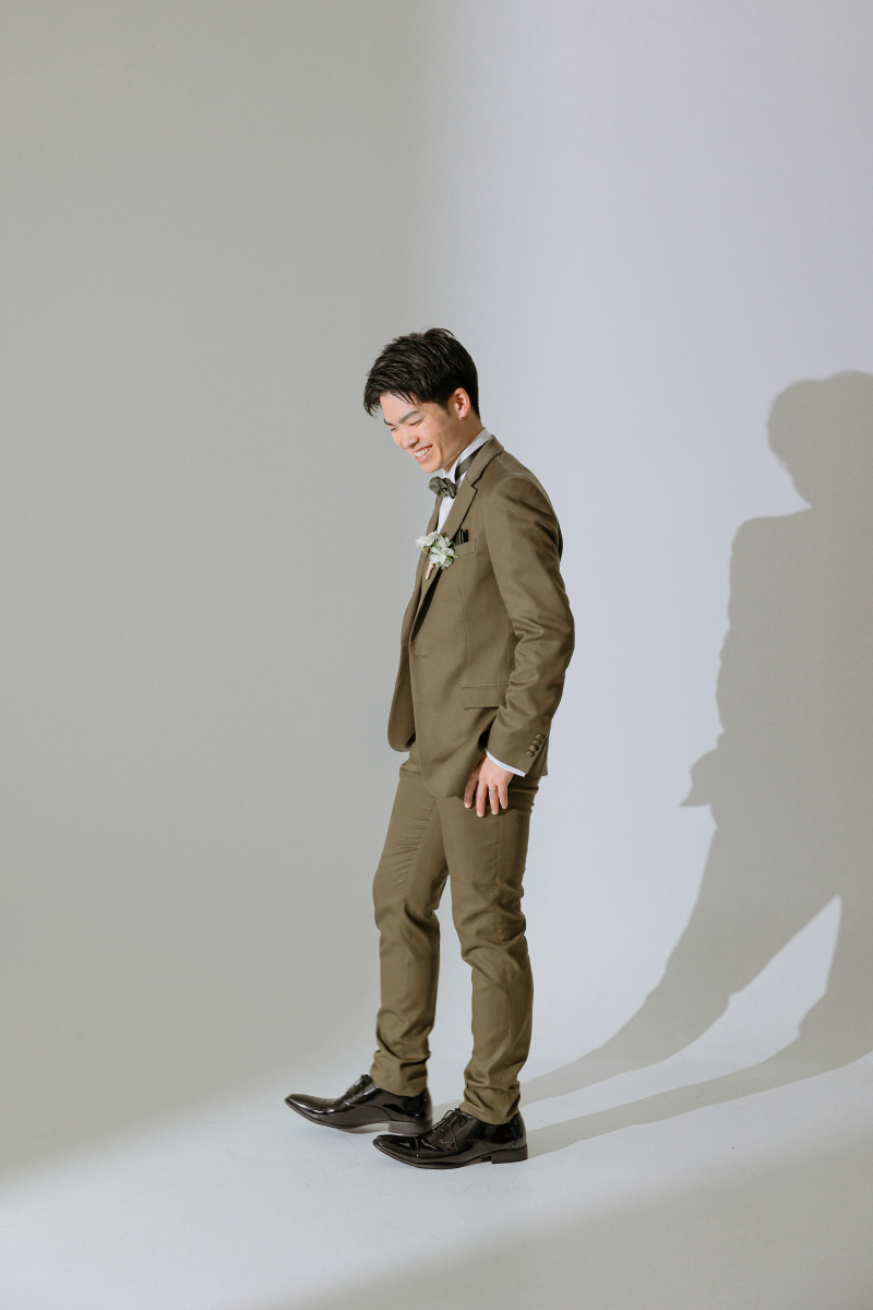 新郎様ソロショット