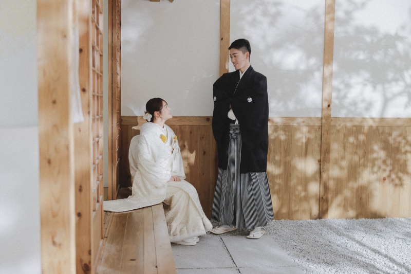 日の光に恵まれて