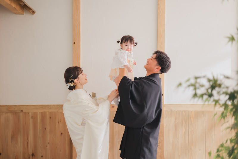 和と洋が織りなす家族のハーモニー♪♪