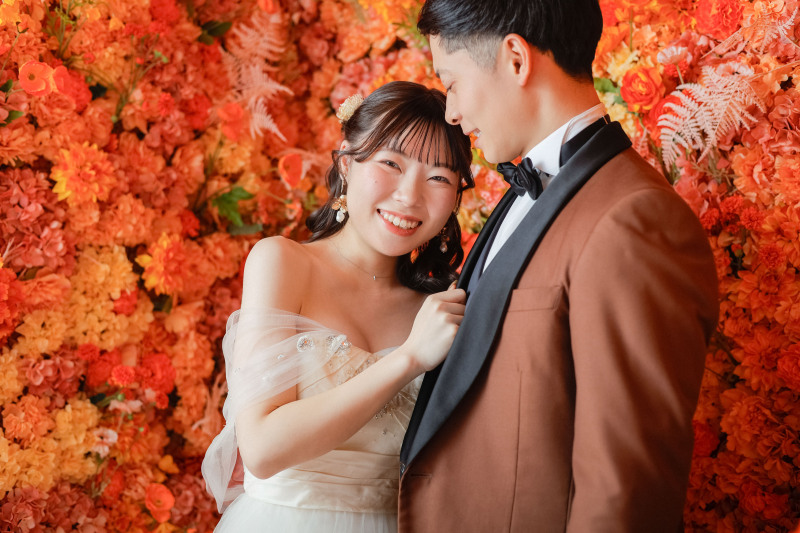 お花に包まれて