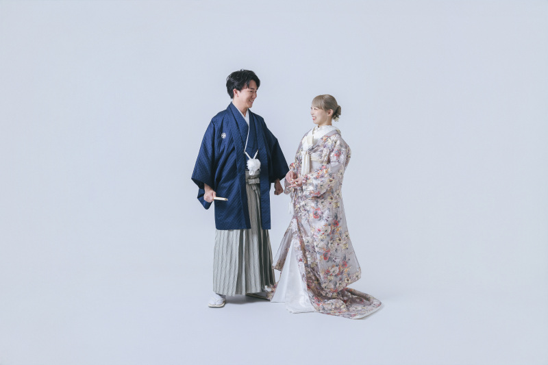 和装がよくお似合いのお二人です＾＾