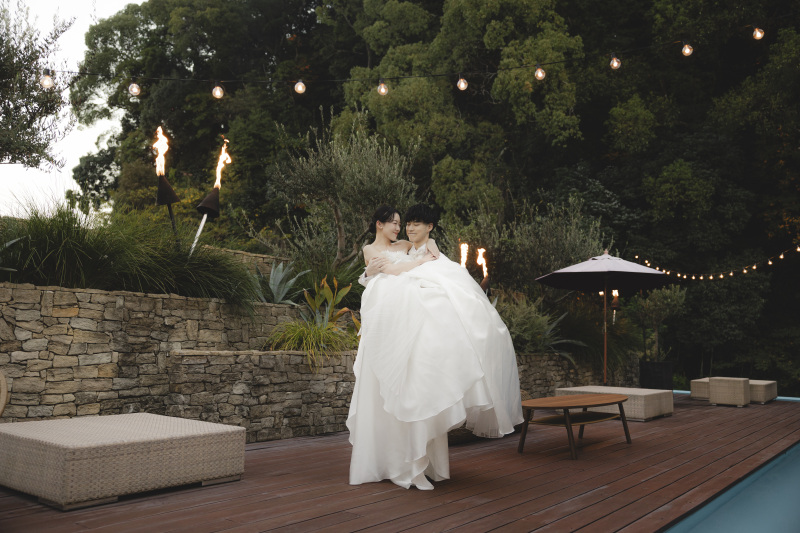 お姫様抱っこで