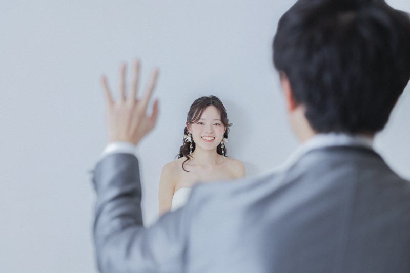 新婦さまの自然な笑顔