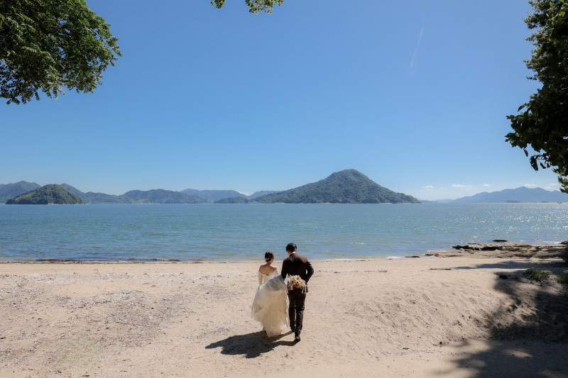 海と砂浜と