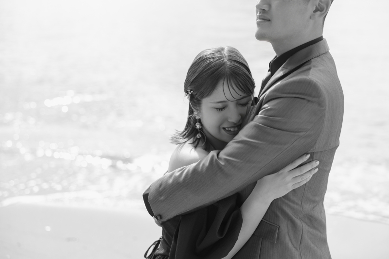 ぎゅっと寄り添って