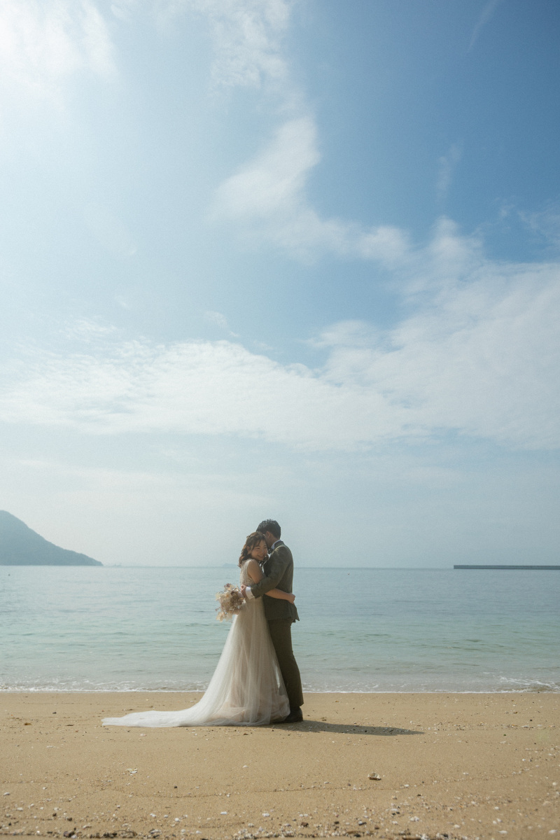 続いても青い空と海をバックに