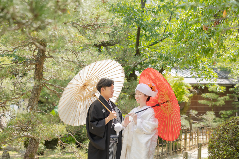 伝統と華やかさ、和と洋で残すウエディングフォト