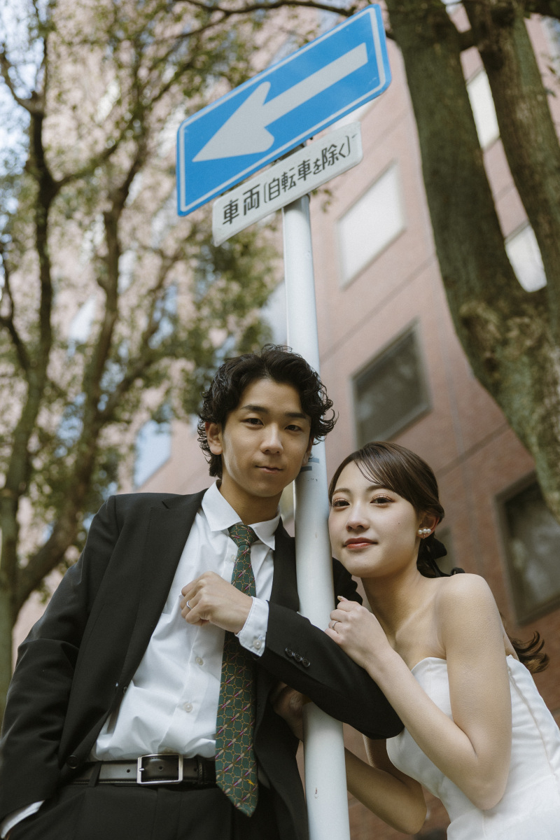 下からアングル?!