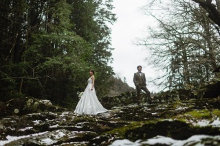 【白竜湖】洋装ロケーション