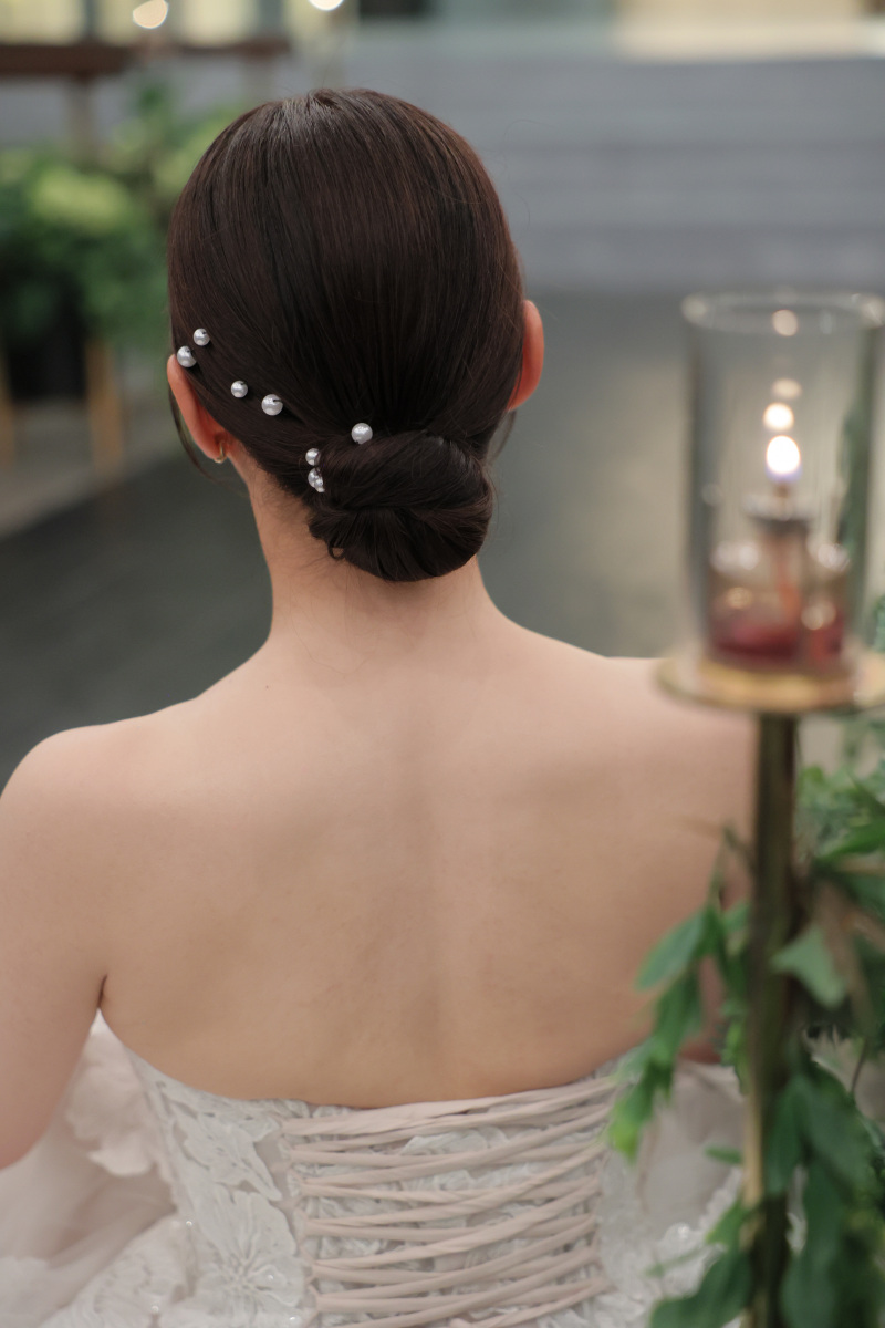 洋装 ヘアスタイル
