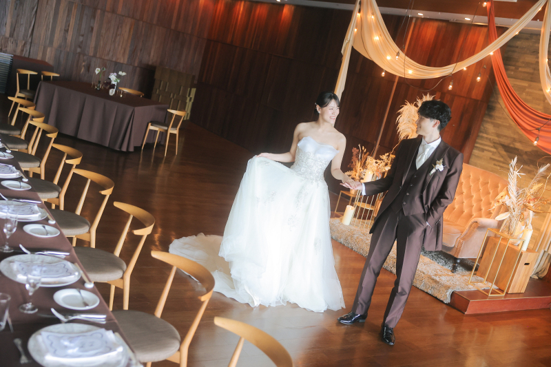 パーティ会場での華やかな時間