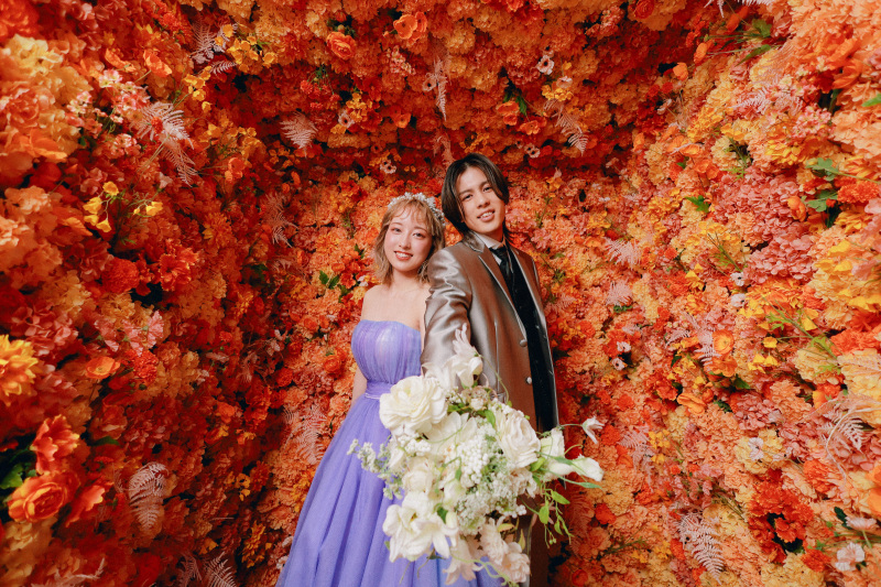 フラワーボックスの中で