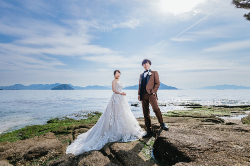 元宇品海岸ロケーション撮影