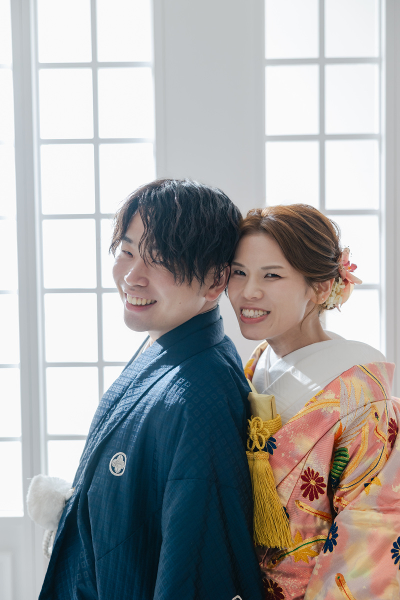 和装にチェンジ..