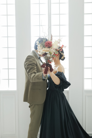 カラードレスでおしゃれに【洋装ハウススタジオ】