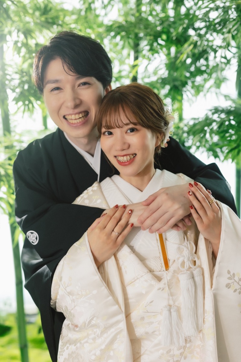 バックハグ♡