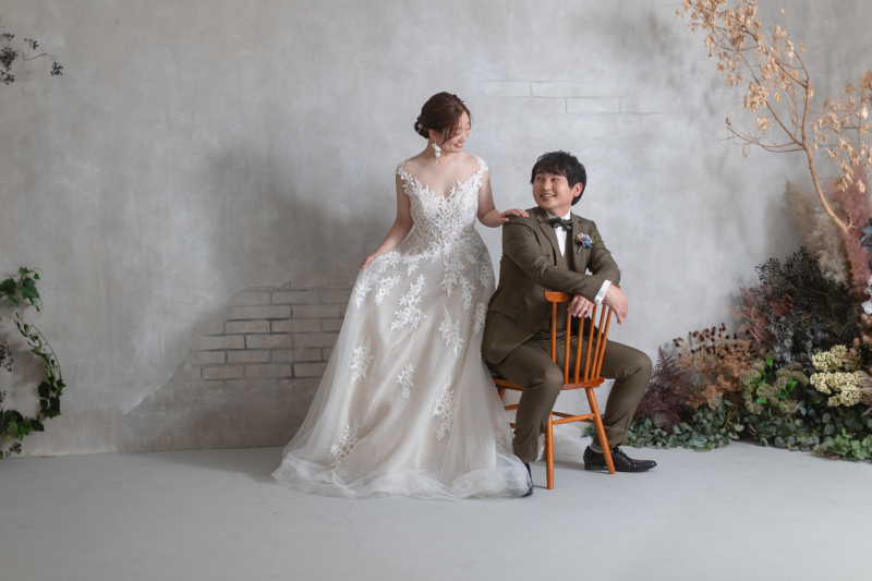 洋装へチェンジ