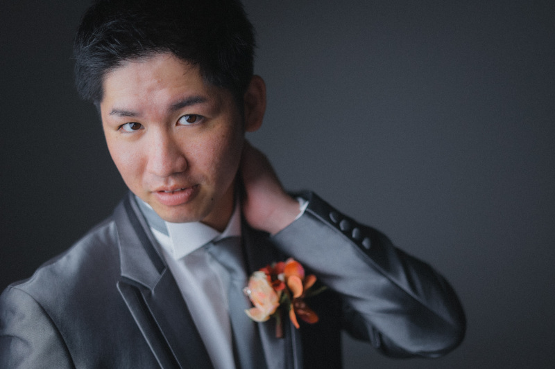 新郎様ソロショット