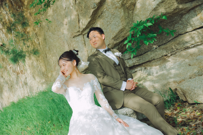 自然に囲まれて