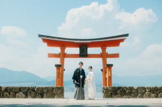 世界遺産宮島での和装ロケーション!!【宮島】