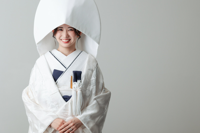 綿帽子も被って