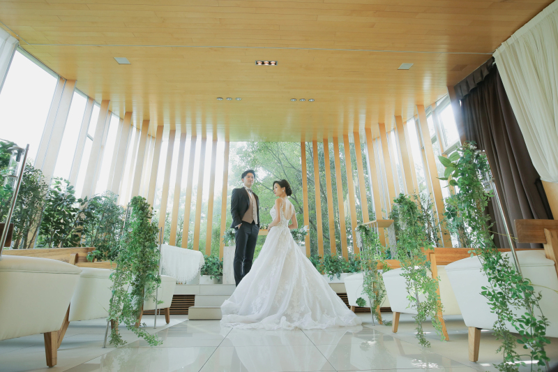 結婚式場のチャペルで撮影できる!