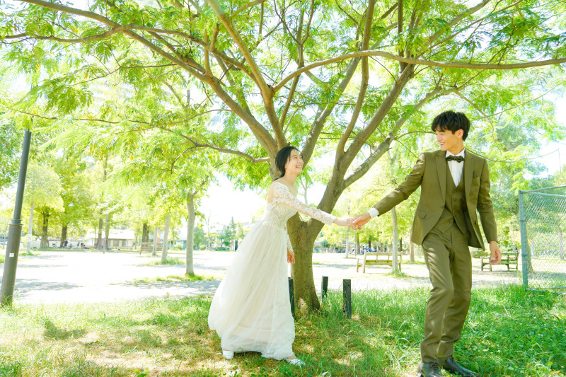 【歴史と自然の調和が美しい】東千田公園ロケーション【全データ美肌レタッチ付き】