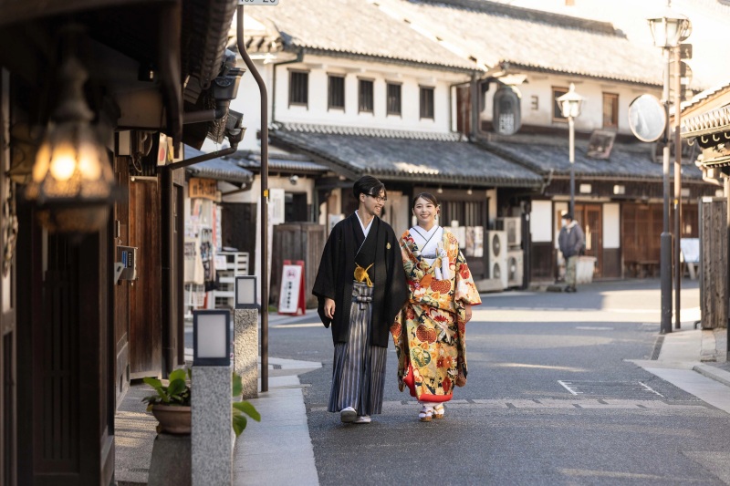 岡山・倉敷美観地区周遊ロケーション