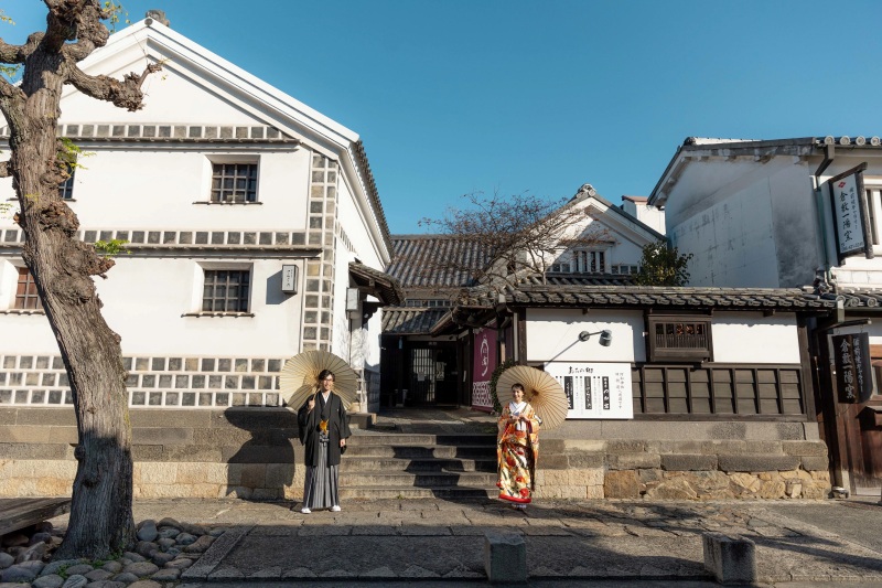 岡山・倉敷美観地区周遊ロケーション