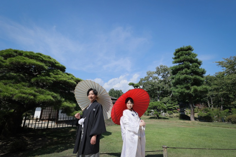 縮景園ロケーション
