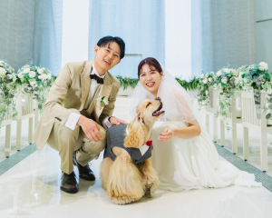 ＼ペット同伴OK！／チャペルフォトウェディングキャンペーン