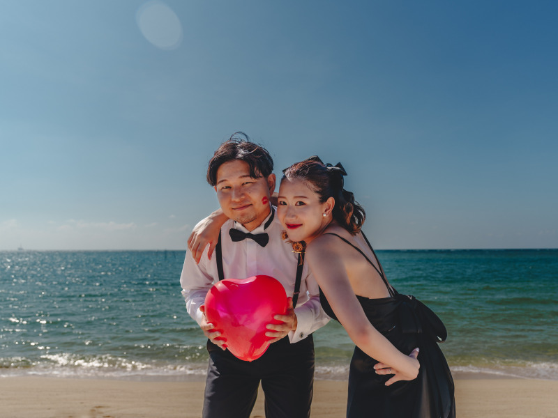 お二人らしさ全開!