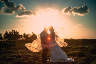 ビーチ＆サンセット撮影♪