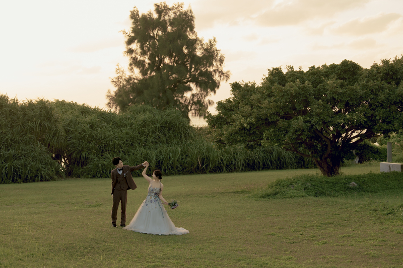 日も落ちてきて良い雰囲気になってきました