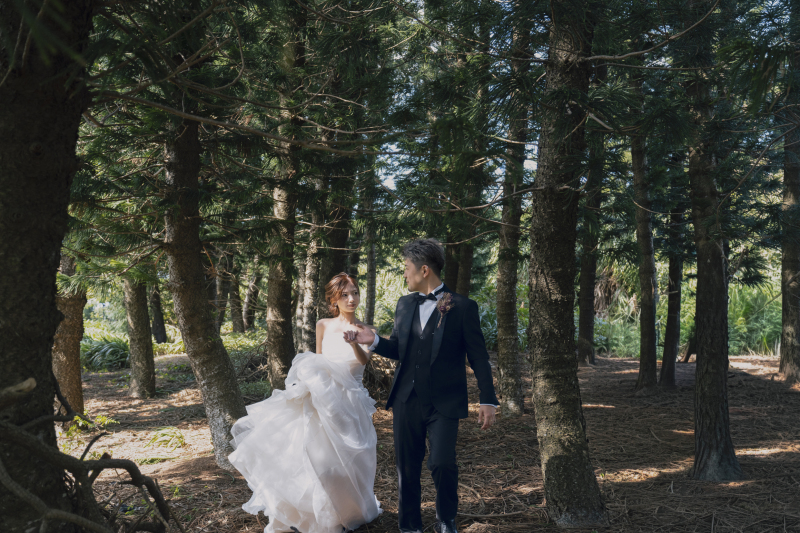 森のような撮影は残波岬で