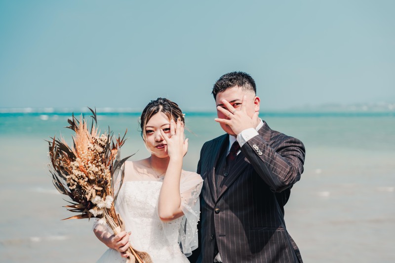 お揃いのポーズ