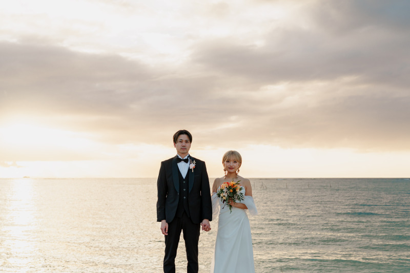 ドレスを着替えてロケ地二箇所目へ