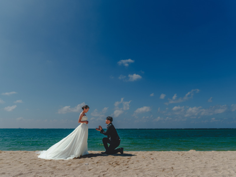 あの時の再現!プロポーズショット!